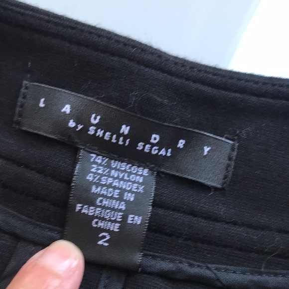 Laundry black swing jacket size 2 - Picture 5 of 7